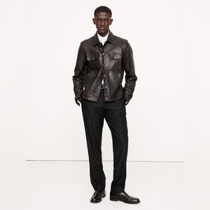 NWT Banana Republic Signature Italian Hopsack Suit Pant Men’s Sz 32S (#809141)